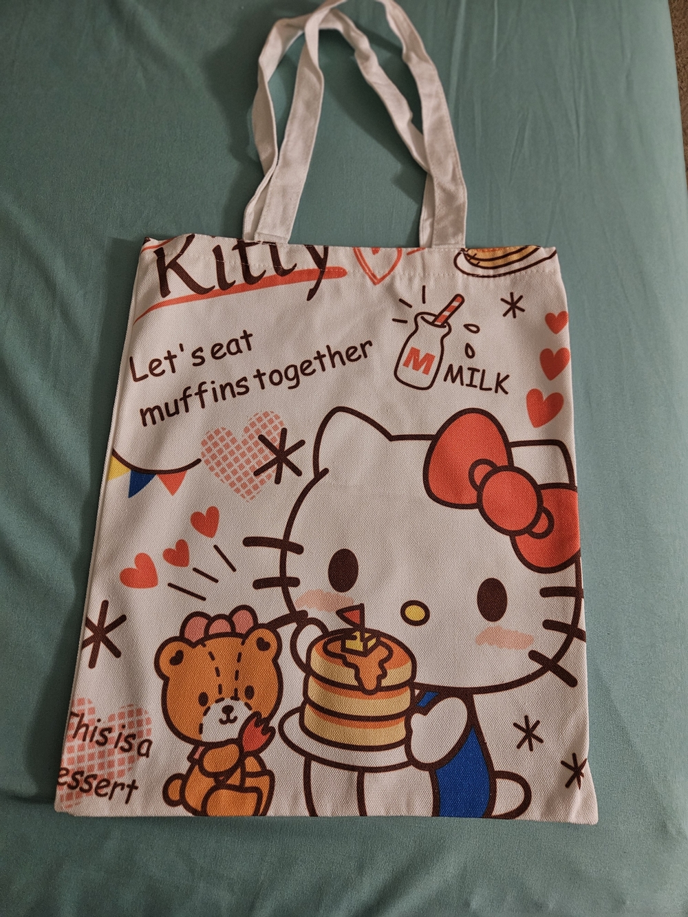Hello Kitty & Stitch Tote Bags